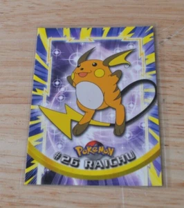Pokemon TV Animation Edition #26 Raichu Topps blaues Etikett - Bild 1 von 6