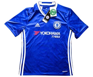 Chelsea Home Shirt 2016 -17 (excellent BNWT) Adults XS / Youths 152 see below - Picture 1 of 6