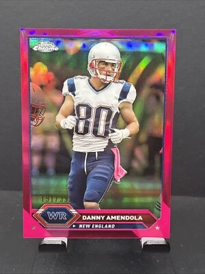 2024 Topps Composite Chrome Pink Danny Amendola New England Patriots 388/399 - Image 1 of 2