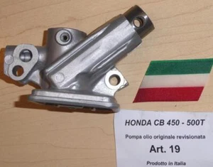 Cuerpo de bomba de aceite reconstruido Honda CB450 Cappellini Moto CON pistón de gran tamaño #19 - Imagen 1 de 1