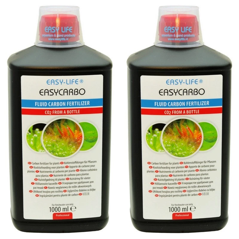 2 x 1000 ml Easy Life Carbo Kohlenstoffdünger Aquarium Dünger CO2 Pflanzendünger - Bild 1 von 1