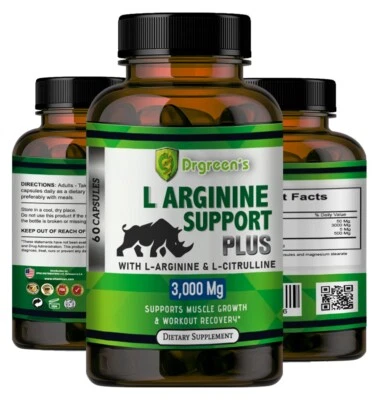 Factor L-Arginina 3000 MG, óxido nítrico extra fuerte y aumento de la circulación 1 ct Foto 1 de 4