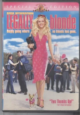 Legally Blonde (2001 FS WS DVD) Reese Witherspoon Luke Wilson Jennifer Coolidge - Image 1 of 3