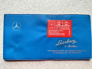 Mercedes-Benz Wartungsheft - 1973 - 7.73 mit Datenkarte - Bild 1 von 7