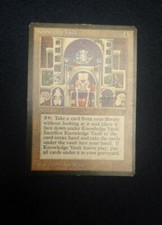 Knowledge Vault LP Legends MTG Magic The Gathering Reserved List