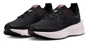 New Nike Interact Run Women's Running Shoes FD2292 002 Black/Purple Size 7 - Picture 1 of 8