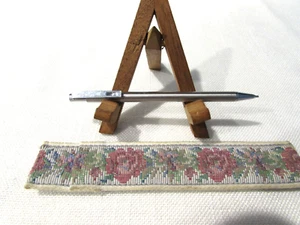 Zebra Mini Mechanical Pencil Stainless Steel w/Silver Trim 0.5mm Lead Included  - Picture 1 of 4