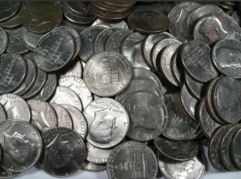 $100 Face (10 Rolls) Clad 1976-PD BICENTENNIAL JFK Kennedy Half Dollars Lot Roll Cover