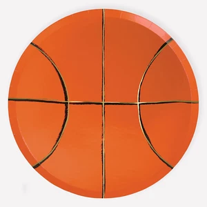 Basketball Plates (Pack of 8) - Picture 1 of 3