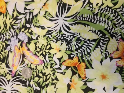 Butterflies Are Free By Jackii Jones For Marcus Brothers  1 Yd X 44"  - Image 1 of 4