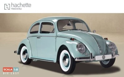 Volskwagen scala 1/8 del maggiolino fascicoli integri  hachette dal n°1 al n° 9  - Immagine 1 di 2