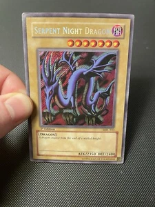 Yugioh! Serpent Night Dragon MRL-103 1st Edition Secret Rare NA English Vintage - Picture 1 of 9
