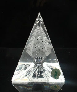 Waterford Crystal: Happy Holiday Tree Prism | 115034, 5,5" | Sin usar, en caja - Imagen 1 de 2