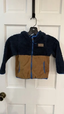North Face Denali Jacket Boys 4T Fleece Full Zip Preppy Casual - Image 1 of 4