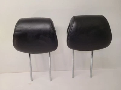 12-17 HYUNDAI AZERA RH LH FRONT HEADREST BLACK LEATHER 887003V300XBC      - Image 1 of 4