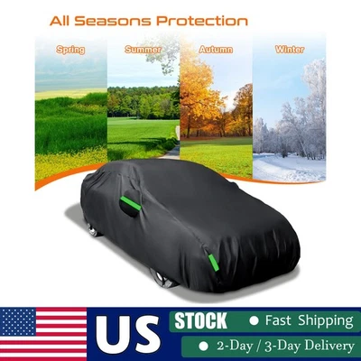 Car Cover For Toyota Corolla Breathable Waterproof Outdoor Snow Sun Protect Foto 1 de 4