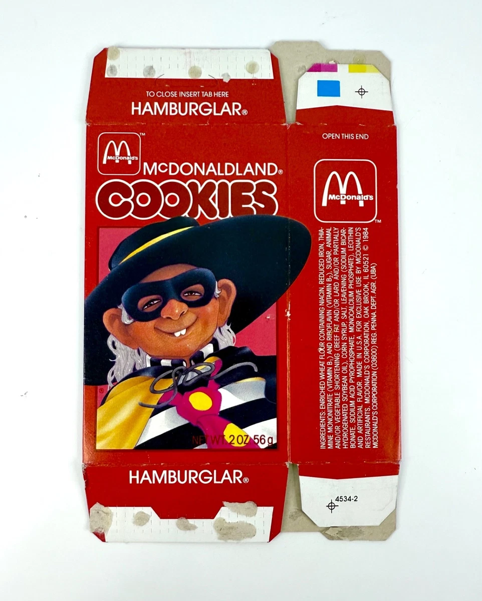 mcdonalds cookie box products for sale | eBay