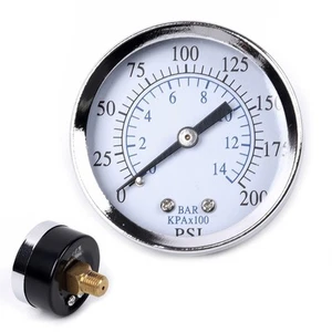 Gut Viel Manometer Luft Metall Druckanzeige Druckmanometer Ersatz Mini - Bild 1 von 24
