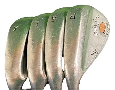 Bobby Jones Wedge Set Dave Pelz Jesse Ortiz P,S,L,X LH Stiff Steel Four Pieces - Image 1 of 4