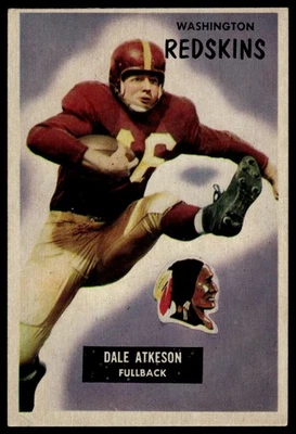 1955 Bowman #129 Dale Atkeson - Image 1 of 2