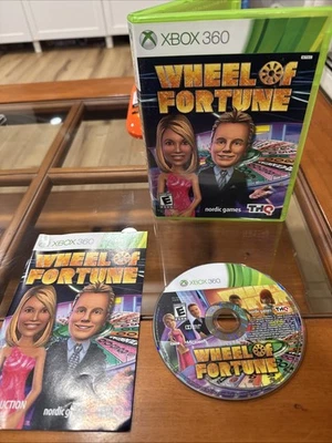 Wheel of Fortune (Microsoft Xbox 360, 2012). Tested. CIB. Very Good Condition. - Image 1 of 2