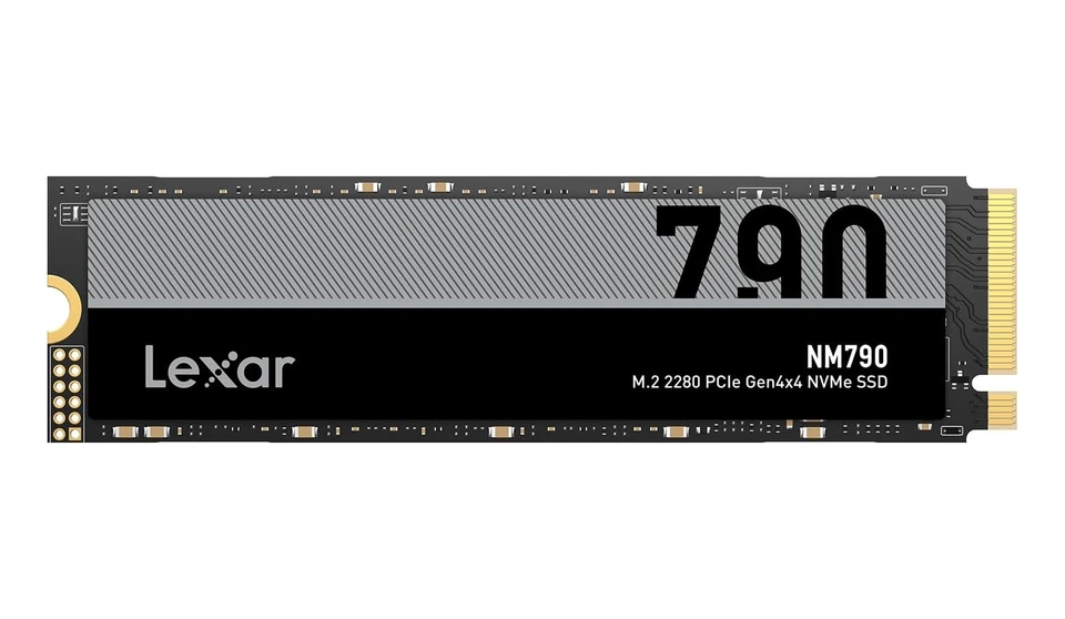 Hard drive Lexar 2TB SSD NVMe PCIe 4.0x4 M.2 2280 LNM790X002T-RNNNG - Image 1 of 1