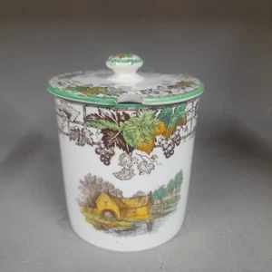 Copeland Spode Byron Preserve/ Jam Pot. Rare Vintage VGC  - Foto 1 di 6