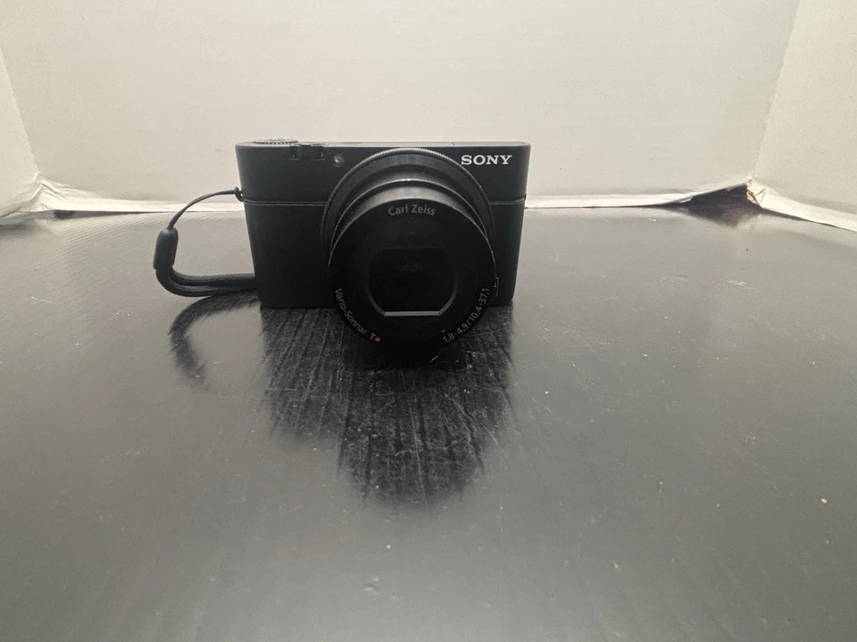 Sony Cyber-shot DSC-RX100 20.2MP Compact Digital Camera - Black - Image 1 of 4