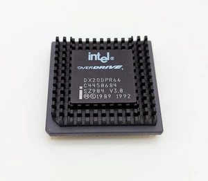 Procesor Intel 80486 Overdrive - 66 Mhz - DX20DPR66 - PGA168 - Zdjęcie 1 z 2