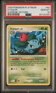 PSA 10 Ivysaur Supreme Victors Platinum POP 3 Pokemon 2009 Mint Rare - Picture 1 of 3