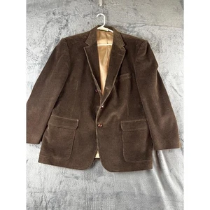 Cappotto sportivo uomo marrone velluto a coste Orvis 48 toppe gomito ottimo - Foto 1 di 7