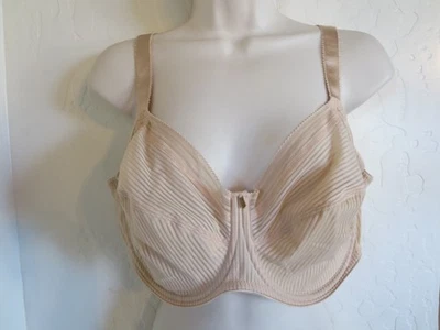 FANTASIE US 40 DDD #FL3091 FUSIÓN U/W COPA COMPLETA SOPORTE LATERAL SUJETADOR, ARENA, NUEVO SIN ETIQUETAS $58 Foto 1 de 4