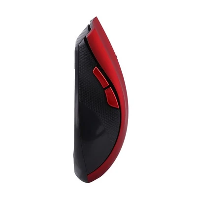 2.4GHz Wireless Optical Gaming Mouse Mechanical Mouses For Computer Games Red - Image 1 of 4