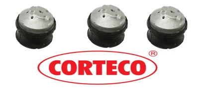 Juego de 3 soportes de montaje hidráulico de motor y transmisión para Mercedes - CORTECO Foto 1 de 2