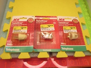 ACE 32816 Twist Free Telephone Cord Adaptor, Fast Tracked Shipping Quantity of 1 - Picture 1 of 2