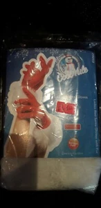 Womens Red & White Santa Gloves Mary Christmas Regular Fit Mother Christmas - Picture 1 of 1