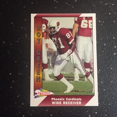 Roy Green 1991 Pacific Football #402 NFL Phoenix Cardinals Wide Receiver - Image 1 of 2