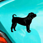 AU 74  - Shar Pei Hund Hundeaufkleber Autoaufkleber Sticker Aufkleber