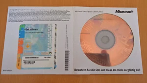 Microsoft Office Basic Edition 2003 OEM, Word-Excel-Outlook , Lizenzaufkleber - Bild 1 von 1