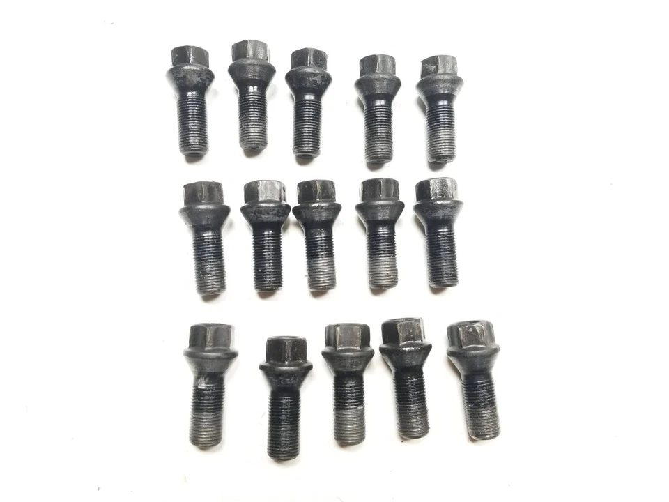 07 08 09 10 11 12 13 BMW X6 TUERCA RUEDA PERNO 15 piezas OEM Foto 1 de 4