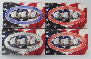 1999 Denver Philadelphia Platin Schichten neuwertig Quarter State Sonderedition - Bild 1 von 7