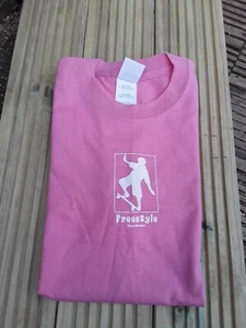 WOMANS NEW FREESTYLE SK8 SKATER SKATEBOARD SKATE COOL TRENDY T SHIRT CHEST 38 IN - Picture 1 of 1
