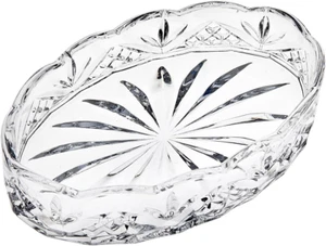 Godinger Soap Dish, Bar Soap Holder, Glass Soap Tray, Dublin, Bathroom Decor - Picture 1 of 12