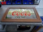 Vintage 1983 Coors On Tap Mirror 27.5" x 17.5"