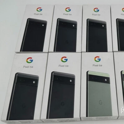New in Sealed Box Google Pixel 6a 5G 128GB Long endurance Unlocked Smartphone - Image 1 of 4