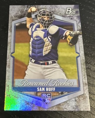 2021 Bowman Platinum Sam Huff Renowned Rookies - Image 1 of 2