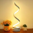 Modern Spiral Table Lamp Dimmable Table Lamps for Nightstand 12W LED Desk Lam...