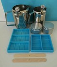 Candle & Wax Melt Making Kit Stainless Steel Jug, Thermometer, Tins + Mould