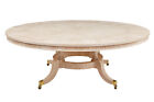 BURR BIRCH CIRCULAR EXTENDING JUPE DINING TABLE