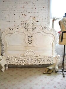 Painted Cottage Shabby Chic Romantic Angel Queen / King Bed